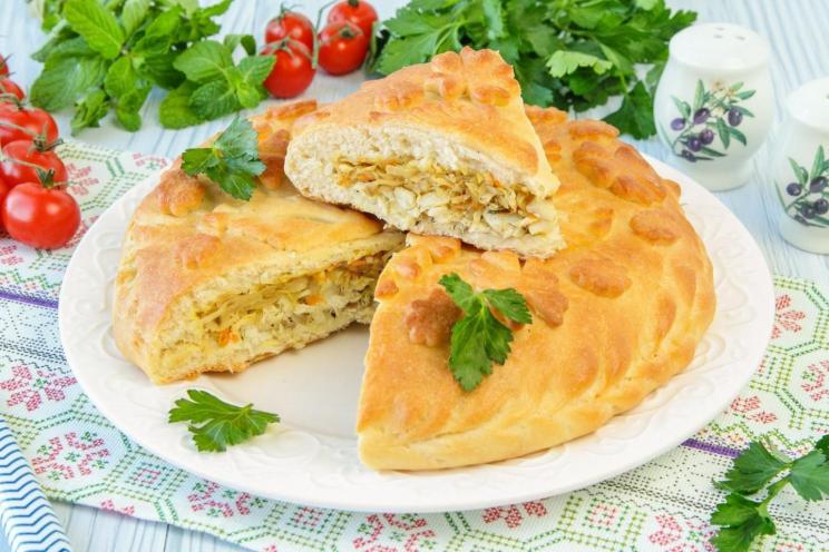 Baked Fish and Cabbage Pie