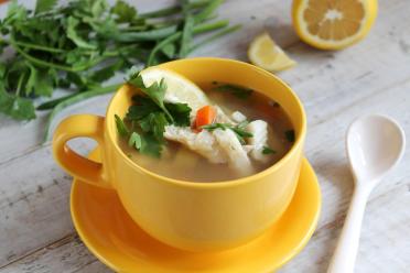Quick and Healthy Pike Perch Soup