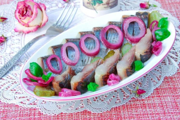 Easy Homemade Lightly Salted Herring