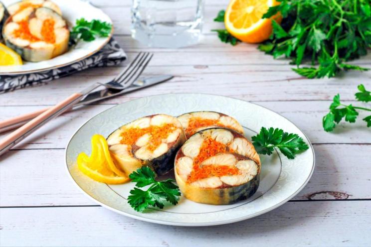 Holiday Mackerel Gelatin Roll Holiday Mackerel Gelatin Roll