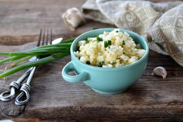 Rice with Green Onions and Eggs