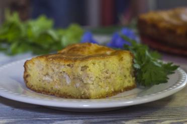 Rice and Minced Meat Jellied Pie