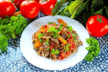 Savory Stewed Beef Heart with Veggies
