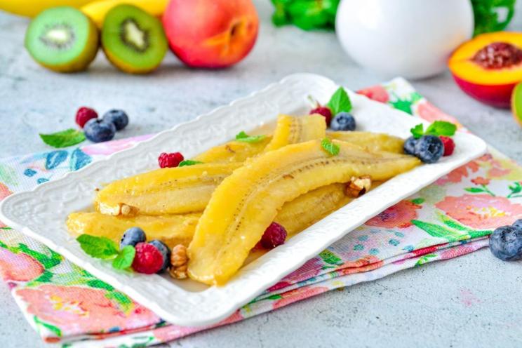 Quick and Tasty Caramelized Bananas