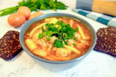 Hearty Chicken Soup with Homemade Egg Noodles