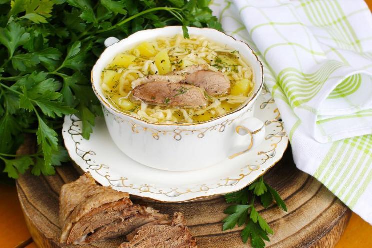 Hearty Goose Noodle Soup Hearty Goose Noodle Soup