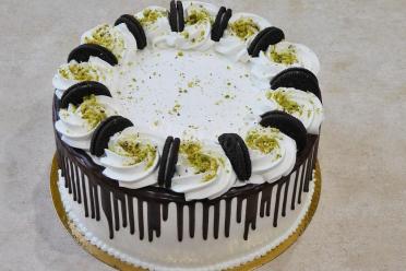 Nutty Prune Sour Cream Cake