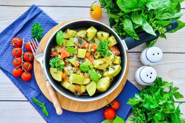 Quick & Healthy Zucchini Tomato Stew
