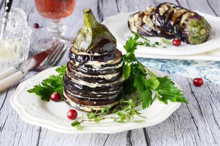 Garlic Mayo Eggplant Delight