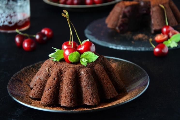 Decadent Chocolate Cherry Cupcakes
