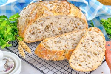 Seeded Wheat Sourdough Bread