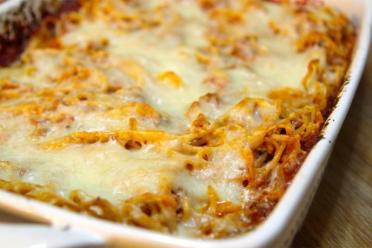 Quick and Delicious Noodle Casserole with Minced Meat