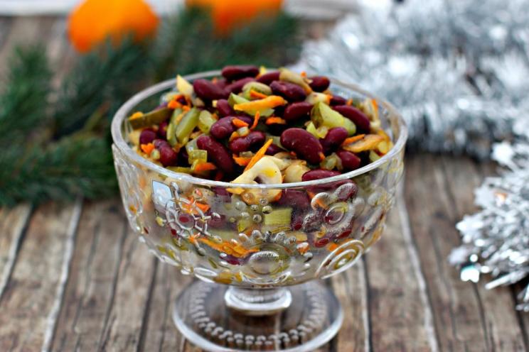 Mushroom and Bean Salad Recipe