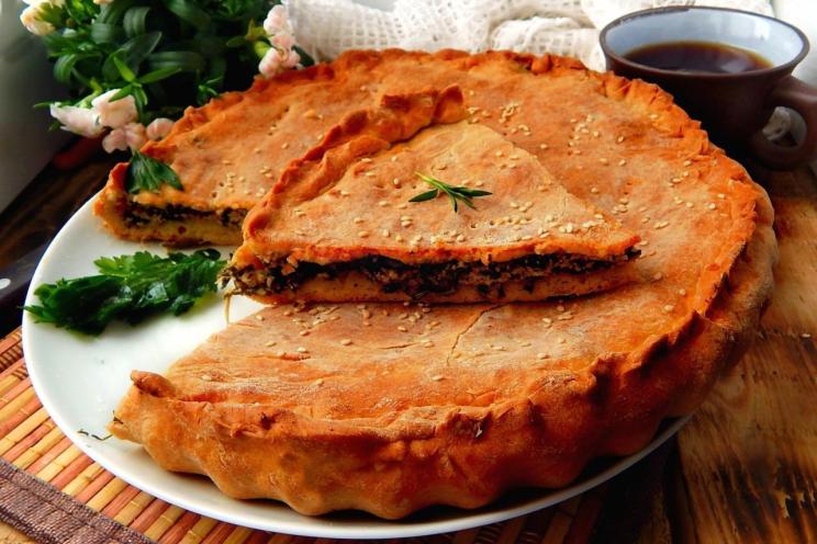 Healthy Rye Flour Pie with Versatile Fillings