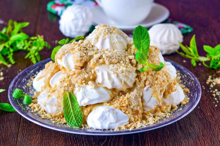 Quick & Easy No-Bake Marshmallow Cake Quick & Easy No-Bake Marshmallow Cake