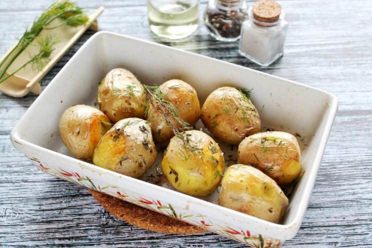 Oven-Baked Whole New Potatoes Oven-Baked Whole New Potatoes