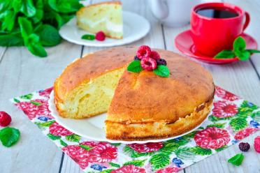 Cottage Cheese Jellied Pie Recipe