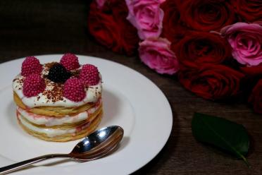 Berry-Infused Buttercream Cake