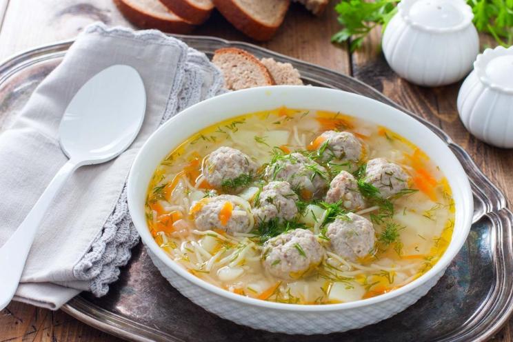 Easy Slow Cooker Meatball Soup Easy Slow Cooker Meatball Soup