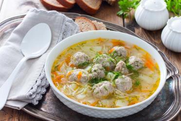 Easy Slow Cooker Meatball Soup