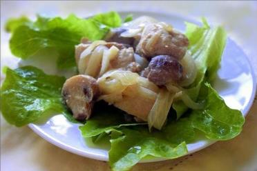 Creamy Mushroom Turkey Delight