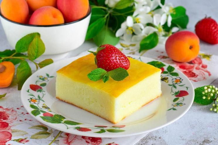 Kindergarten-style Semolina Casserole