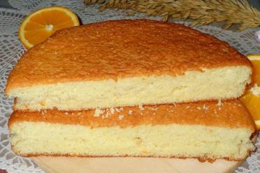 Fluffy Orange Delight Cake