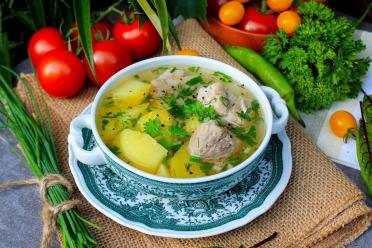Hearty Homemade Pork Shulum Soup