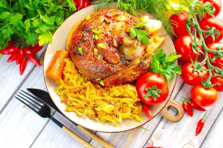 Afghan Cauldron Beer-Braised Pork Knuckle Afghan Cauldron Beer-Braised Pork Knuckle