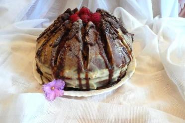 Volcano Yogurt Delight Cake