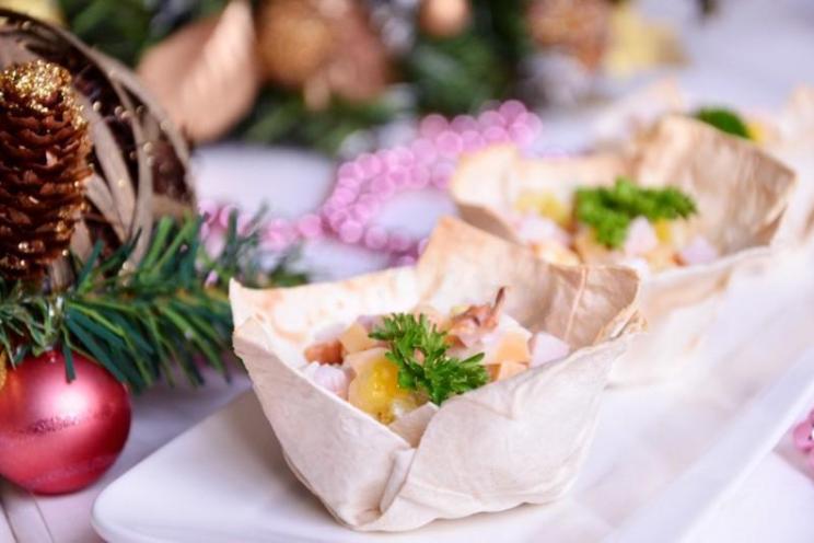 Quick and Easy Oven-Baked Lavash Tartlets