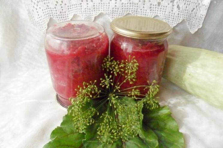 Beet-Infused Squash Caviar