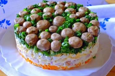 Festive Mushroom Glade Salad