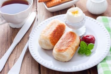 Pan-Fried Sausage Rolls