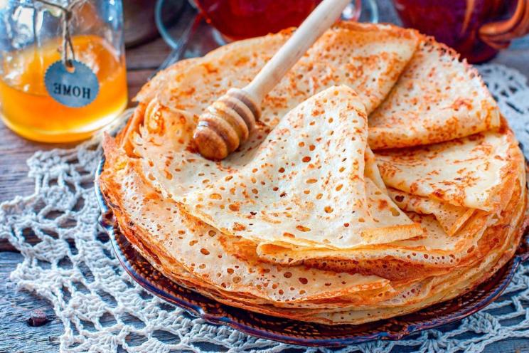 Fluffy Milk Pancakes for Breakfast