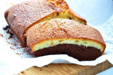 Aromatic Two-Tone Cappuccino Pie