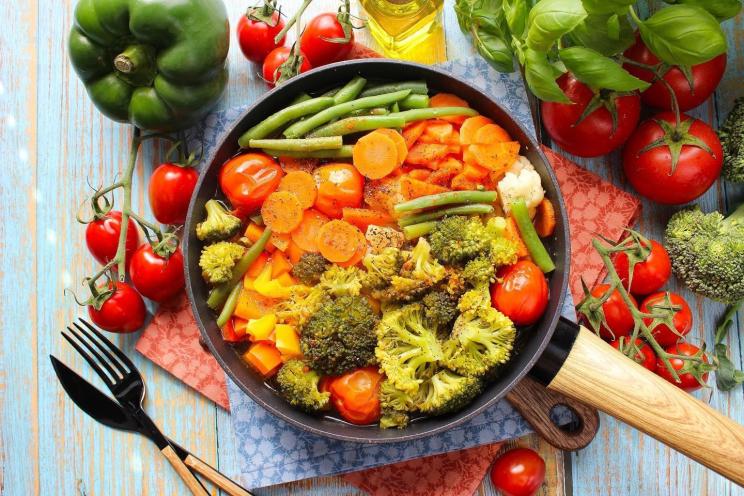 Healthy Poached Vegetables Healthy Poached Vegetables