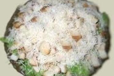 Easy Chicken Caesar Salad with Homemade Croutons