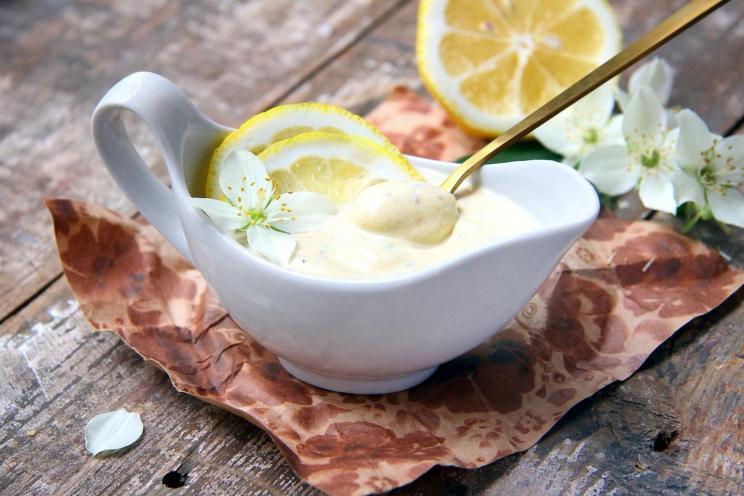 Versatile Sour Cream Mustard Sauce