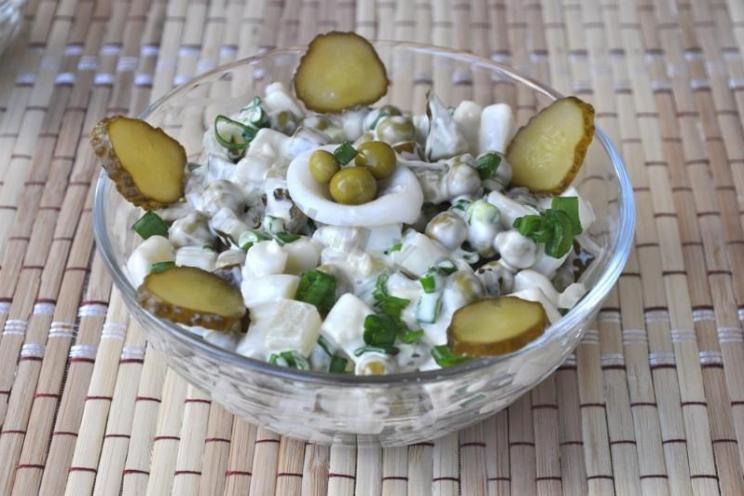 Quick & Tasty Squid and Pickled Cucumber Salad Quick & Tasty Squid and Pickled Cucumber Salad
