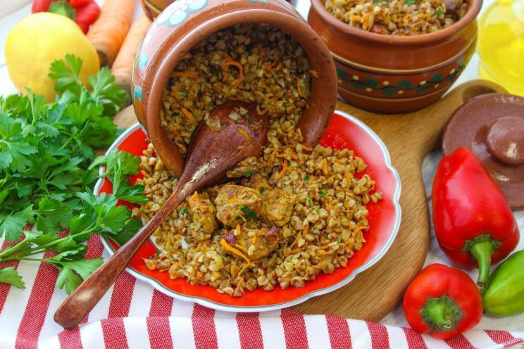 Savory Oven-Baked Buckwheat and Pork Savory Oven-Baked Buckwheat and Pork