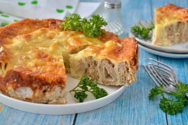 Cheesy Minced Meat Lavash Roll