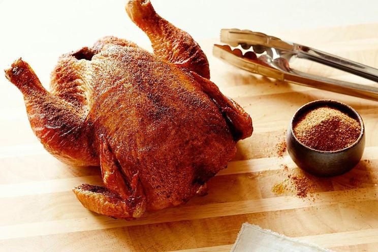 Homemade Smoked Chicken with Easy Marinade