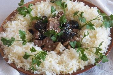 Spicy Sweet and Sour Lamb with Prunes