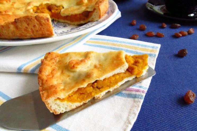 Pumpkin Cottage Cheese Pie