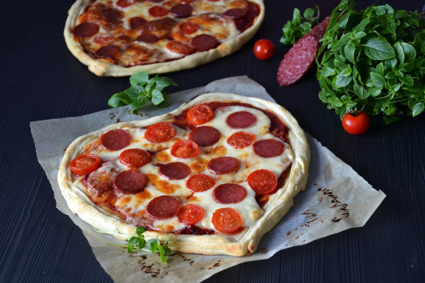 Valentine's Day Heart Pizza Recipe