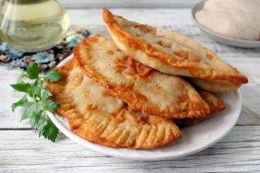 Pan-Fried Meat Chebureks Recipe