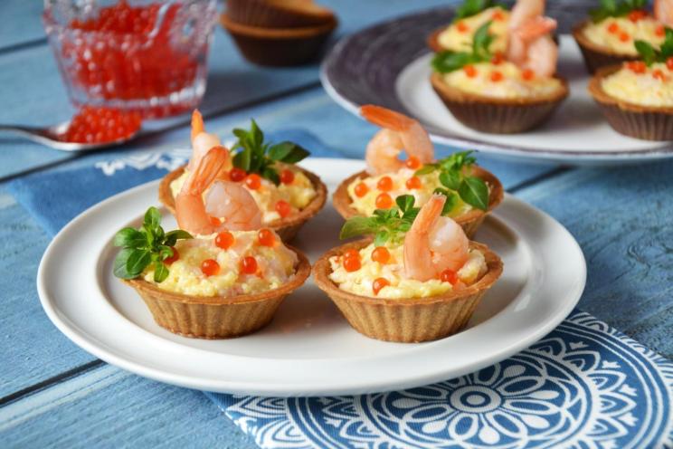 Shrimp and Cheese Tartlets