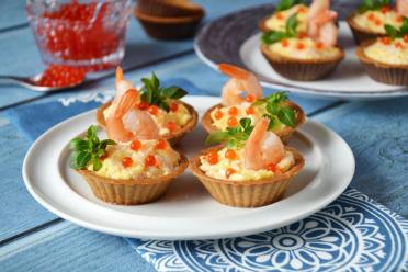 Shrimp and Cheese Tartlets