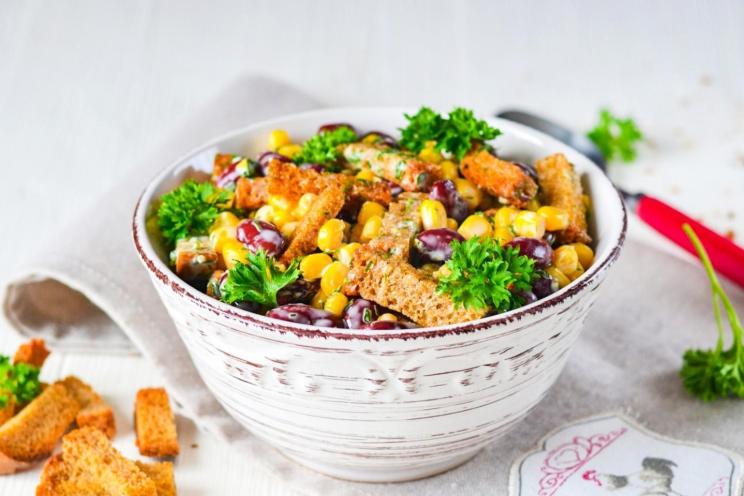 Quick and Nutritious Bean and Corn Salad